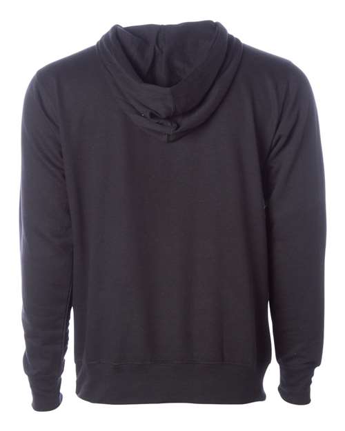 Independent Trading Co. SS4500 Midweight Hooded Sweatshirt - Black - back