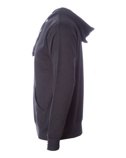 Independent Trading Co. SS4500 Midweight Hooded Sweatshirt - Black - side