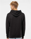 Independent Trading Co. SS4500 Midweight Hooded Sweatshirt - Black - model back