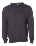 Independent Trading Co. SS4500 Midweight Hooded Sweatshirt - Charcoal Heather - flat front