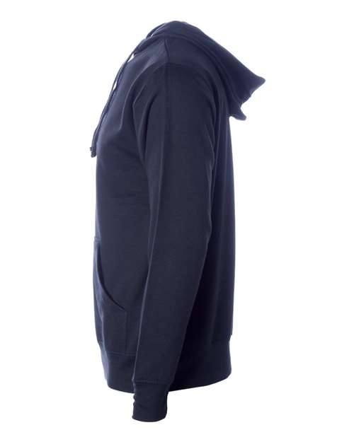 Independent Trading Co. SS4500 Midweight Hooded Sweatshirt - Classic Navy - side