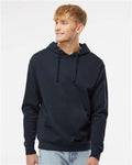 Independent Trading Co. SS4500 Midweight Hooded Sweatshirt - Classic Navy - model front