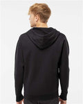 Independent Trading Co. SS4500Z Midweight Full-Zip Hooded Sweatshirt - Black - model back