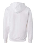 Independent Trading Co. SS4500Z Midweight Full-Zip Hooded Sweatshirt - White - back
