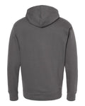 Independent Trading Co. SS4500Z Midweight Full-Zip Hooded Sweatshirt - Charcoal - back