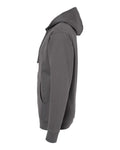 Independent Trading Co. SS4500Z Midweight Full-Zip Hooded Sweatshirt - Charcoal - side