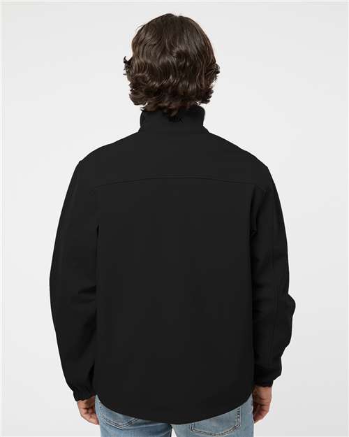 DRI DUCK 5350 Men's Motion Soft Shell Jacket - Black - model back