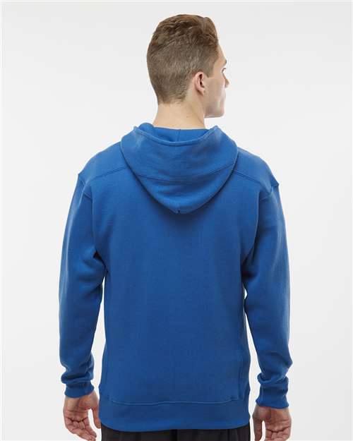 J. America 8830 Men's Sport Lace Hooded Sweatshirt - Royal - model back