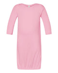 Rabbit Skins 4406 Infant Baby Rib Layette - Pink - front