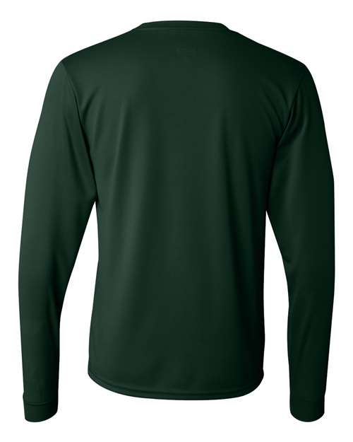 Augusta Sportswear 788 Unisex Nexgen Performance Long Sleeve T-Shirt - Dark Green - back