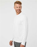 Augusta Sportswear 788 Unisex Nexgen Performance Long Sleeve T-Shirt - White - model side