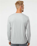 Augusta Sportswear 788 Unisex Nexgen Performance Long Sleeve T-Shirt - Silver - model back