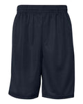 Badger 7219 Men's Pro Mesh 9" Shorts with Pockets - Navy - front