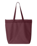 Liberty Bags 8802 Melody Large Tote - Maroon - back