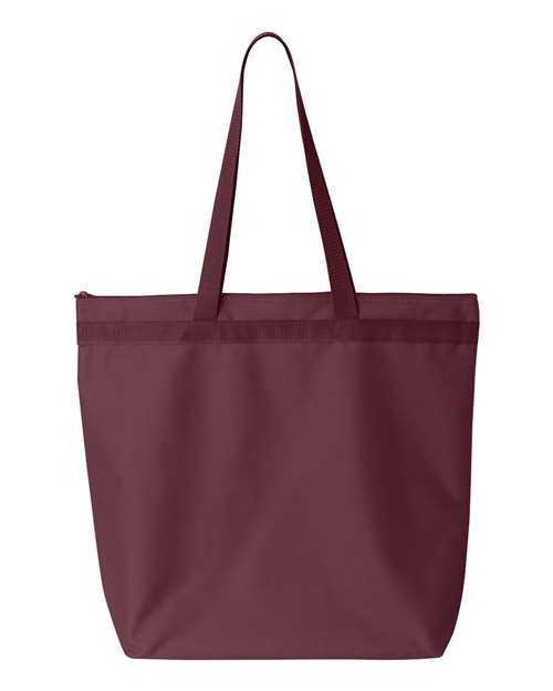 Liberty Bags 8802 Melody Large Tote - Maroon - back