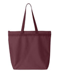 Liberty Bags 8802 Melody Large Tote - Maroon - front
