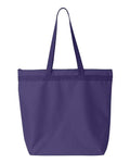 Liberty Bags 8802 Melody Large Tote - Purple - back