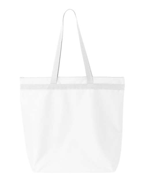 Liberty Bags 8802 Melody Large Tote - White - back