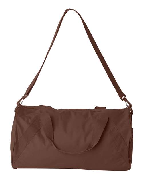 Liberty Bags 8805 Recycled 18” Small Duffel Bag - Brown - front