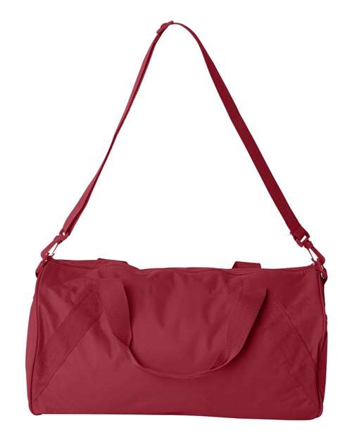 Liberty Bags 8805 Recycled 18” Small Duffel Bag - Cardinal - front