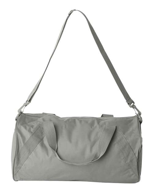 Liberty Bags 8805 Recycled 18” Small Duffel Bag - Grey - back