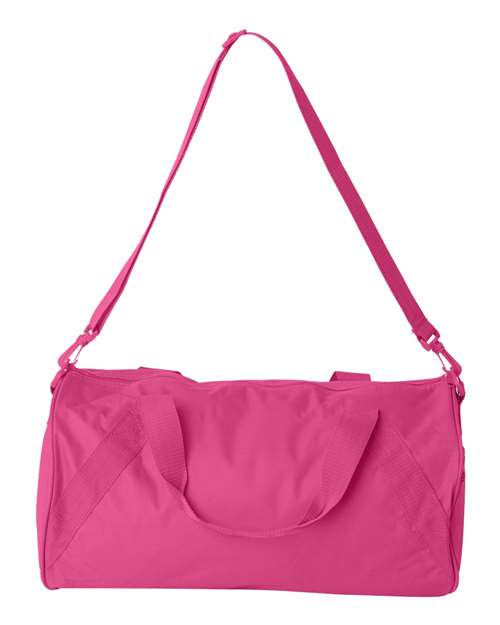 Liberty Bags 8805 Recycled 18” Small Duffel Bag - Hot Pink - back