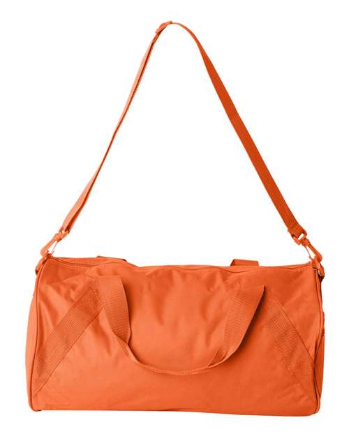 Liberty Bags 8805 Recycled 18” Small Duffel Bag - Orange - front