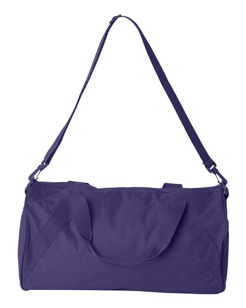 Liberty Bags 8805 Recycled 18” Small Duffel Bag - Purple - front