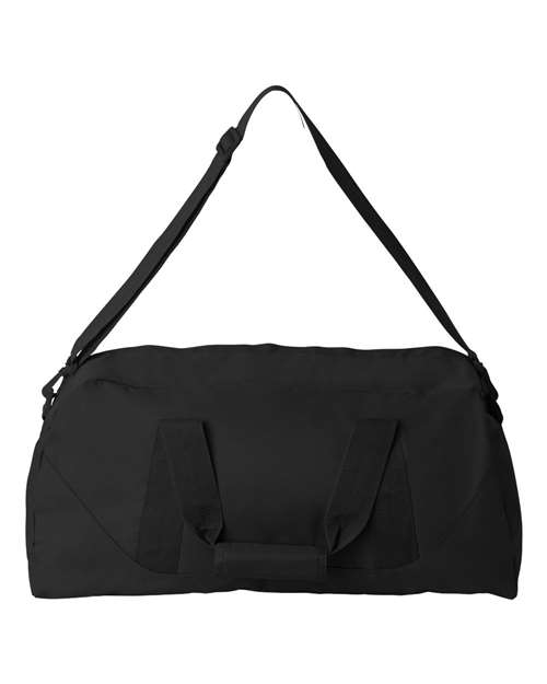 Liberty Bags 8806 Recycled 23 1/2" Large Duffel Bag - Black - back