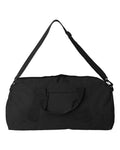 Liberty Bags 8806 Recycled 23 1/2" Large Duffel Bag - Black - front