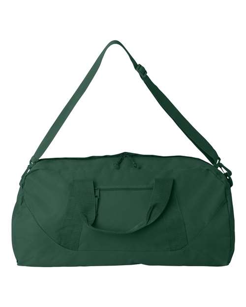 Liberty Bags 8806 Recycled 23 1/2" Large Duffel Bag - Forest - front