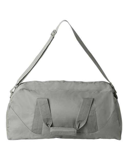 Liberty Bags 8806 Recycled 23 1/2" Large Duffel Bag - Grey - back