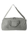 Liberty Bags 8806 Recycled 23 1/2" Large Duffel Bag - Grey - front