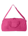 Liberty Bags 8806 Recycled 23 1/2" Large Duffel Bag - Hot Pink - front