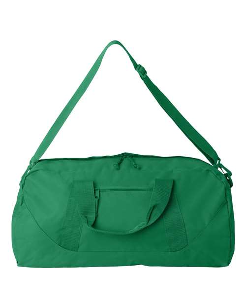 Liberty Bags 8806 Recycled 23 1/2" Large Duffel Bag - Kelly - front