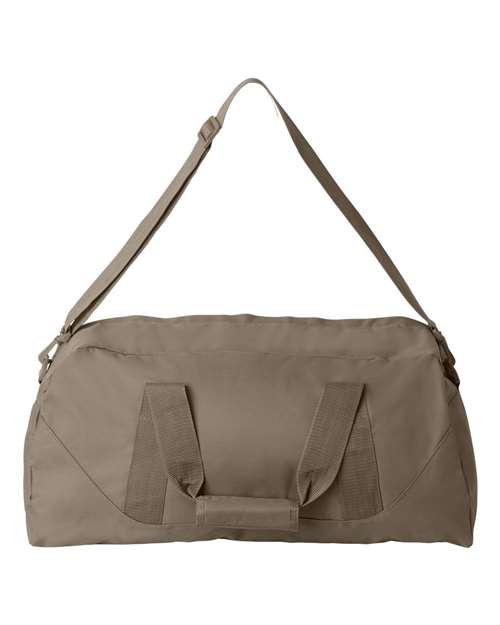 Liberty Bags 8806 Recycled 23 1/2" Large Duffel Bag - Khaki - back
