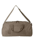 Liberty Bags 8806 Recycled 23 1/2" Large Duffel Bag - Khaki - front