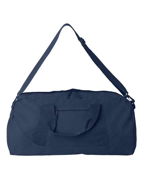 Liberty Bags 8806 Recycled 23 1/2" Large Duffel Bag - Navy - front