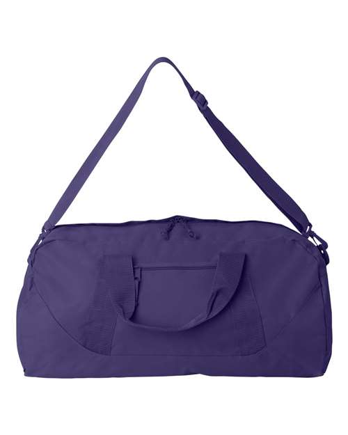 Liberty Bags 8806 Recycled 23 1/2" Large Duffel Bag - Purple - front