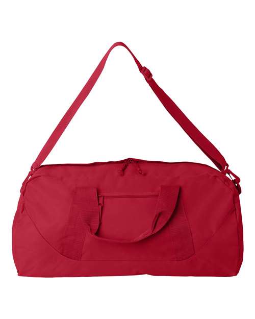 Liberty Bags 8806 Recycled 23 1/2" Large Duffel Bag - Red - front