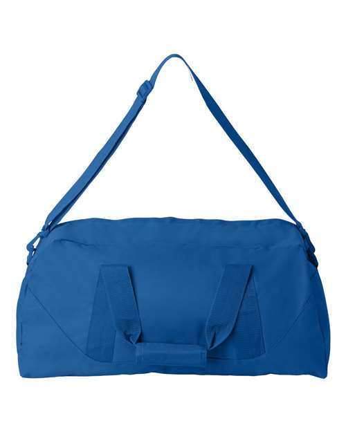 Liberty Bags 8806 Recycled 23 1/2" Large Duffel Bag - Royal - back