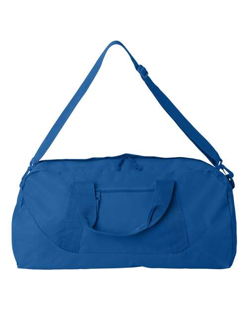 Liberty Bags 8806 Recycled 23 1/2" Large Duffel Bag - Royal - front