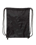 Liberty Bags 8881 Drawstring Pack with DUROcord - Black - back