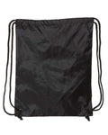 Liberty Bags 8881 Drawstring Pack with DUROcord - Black - front