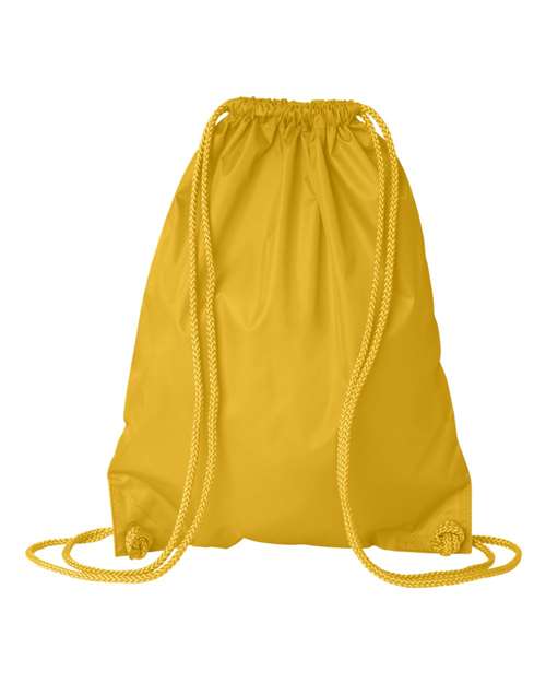 Liberty Bags 8881 Drawstring Pack with DUROcord - Bright Yellow - back