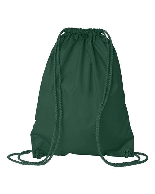 Liberty Bags 8881 Drawstring Pack with DUROcord - Forest - back