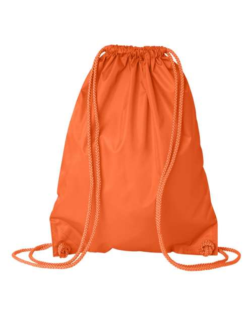 Liberty Bags 8881 Drawstring Pack with DUROcord - Orange - back