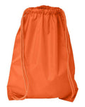 Liberty Bags 8881 Drawstring Pack with DUROcord - Orange - front