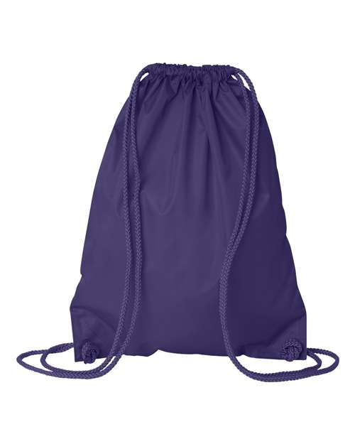 Liberty Bags 8881 Drawstring Pack with DUROcord - Purple - back