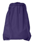 Liberty Bags 8881 Drawstring Pack with DUROcord - Purple - front